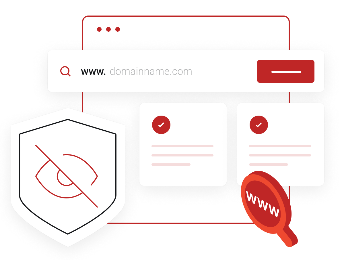 Registro de dominio privado gratuito