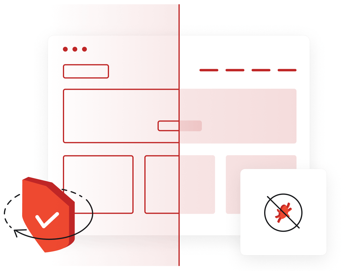 Professional security features for your website
